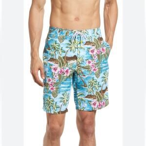 NWT Tommy Bahama Baja Hula High Seas Men’s Swim‎ Trunks Board Shorts Sz S
